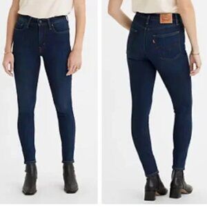 Levi Strauss & Co. 721 High Rise Skinny Blue Jeans Size 28 NWOT